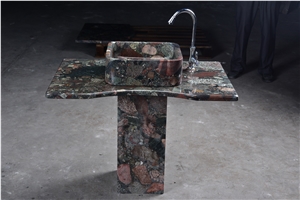 Chinese Granite Bath Sink Wash Basins Granite Wash Bowls Bathrrom Sink Good Price