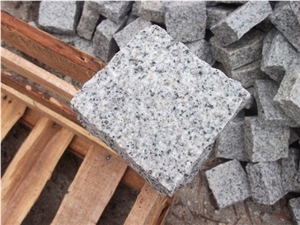 G603 Granite Cube Stone & Paver, Own Quarry Chinese Grey Dark Granite Paving Stone, Floor Covering, Garden Stepping Pavements