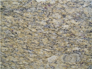 Giallo Cecilta Granite Tikes&Slabs, Brazil Polished Granite