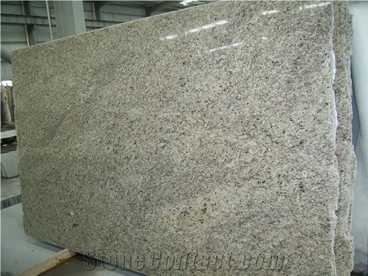 Good Quality Natural Polished Brazil Amarello Real Granite Tiles and Slabs, Hot Sales with Cheap Price