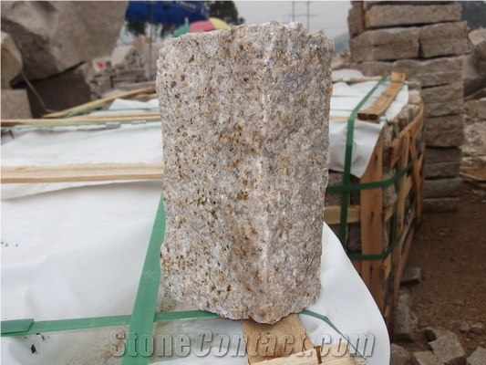 New Season Fashion Chinese Beige Granite Cube Stone & Paver, High Quality with Cheap Price on Sale Promotion
