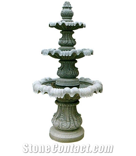 New Style China White Granite Western Sculptured Fountains, Outdoor Garden Fountains Chinese Granite Fountains