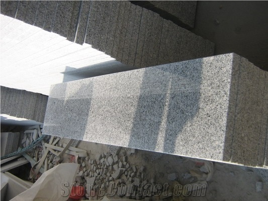 Own Factory Chinese G603 Dark Grey Granite Stair , Granite Steps Good Qiality Hot Sales