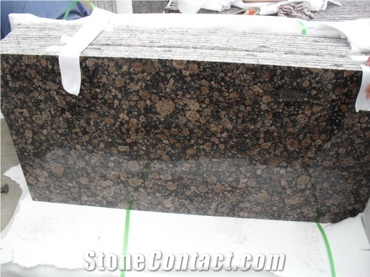 Own Factory Chinese Granite Slabs Baltic Brown for Walling Flooring Cover Tiles Cut to Size, Finland Brown Granite