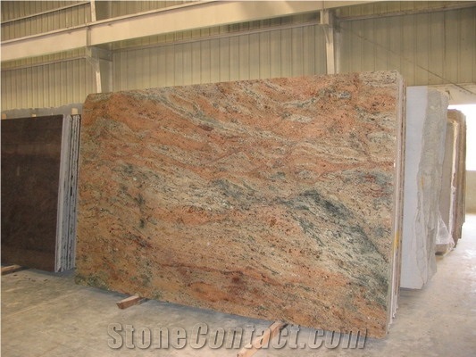 Own Factory Polished Granite Lady Dream Stone Tiles Slabs Cheap Price High Quality Hot Sales, India Beige Granite
