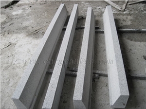 Own Quarry Chinese Bush Hammered Treatment Grey Granite Kerbstone Cheap Price Road Side Paving Flooring Stone Curbstone