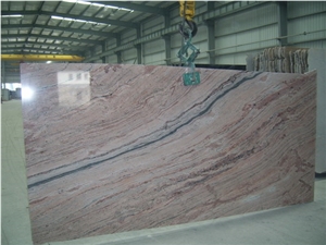 Spain Illusion Red Granite Tiles & Slabs, Polished Natural Granite Slabs, Good Quality Tiles Own Factory for Cheap Price