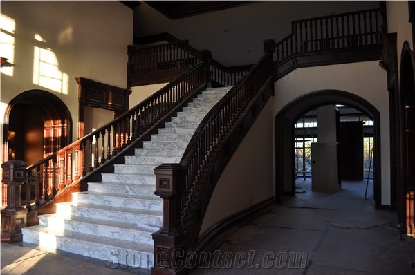 Western Style Chinese Design Granite Stairs Hot Sales Vantage Stone Steps