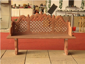 Agra Red Sandstone Sofa
