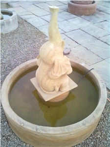Stone Garden Fountain