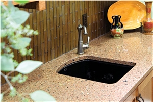 Artificial Quartz Stone Vanity Top Directly from China Manufacturer with Iso/Nsf Certificate at Good Price Normally Produced Standard Size 31/37/43/49/61/73*22.5inch