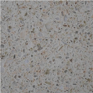 Bst C4014 Quartz Stone Kitchen Countertops with Bright Surface Directly from China Manufacturer at Competitive Pricing More Durable Than Granite Standard Sizes 108*26inch Thickness 2/3cm