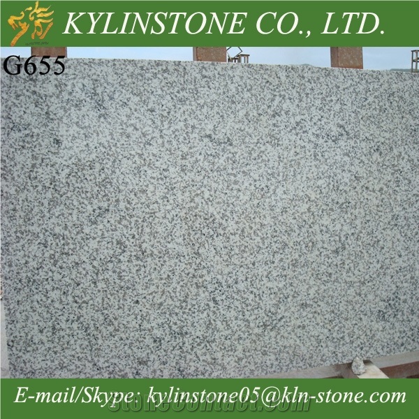 G655 Tongan White Granite Slabs, China White Granite Slabs and Tiles