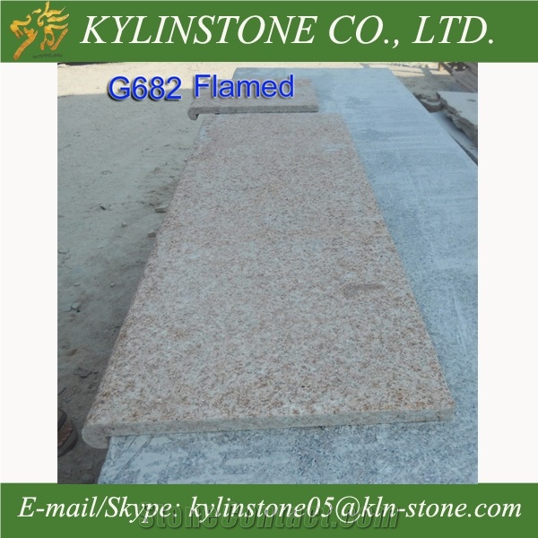 G682 Sunset Gold Granite Countertops,Yellow Rusty Granite Worktops, Yellow Rust Granite Kitchen Countertops
