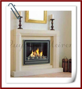 Stone Fireplace Design Idears, White Marble Fireplace