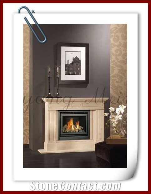 Stone Fireplace Design Idears, White Marble Fireplace