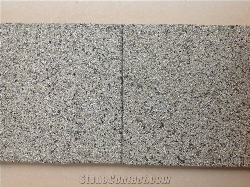 Vietnam Green Granite Bush Hammered tiles & slabs, flooring tiles, walling tiles 