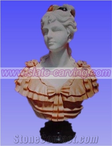 China Multicolor Marble Carving Statues