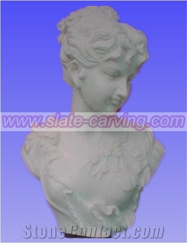 China White Marble Carving Statue, White Marble Statues