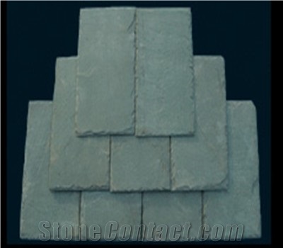 Roofing Slate Tiles, China Green Slate