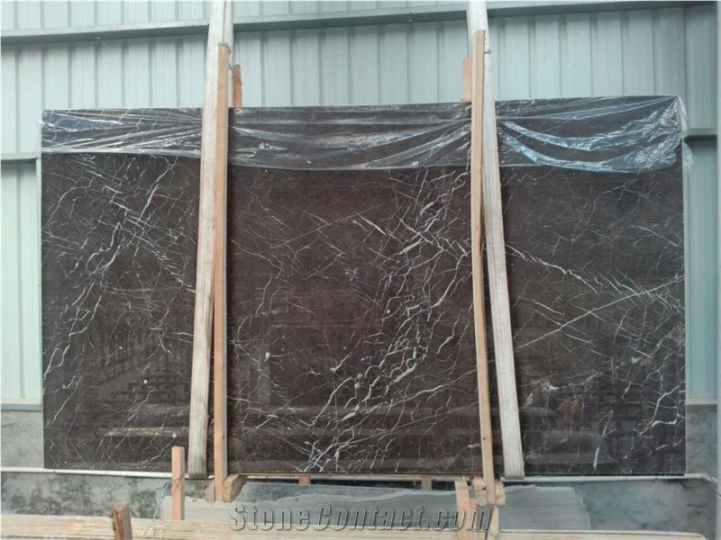 Brown Tiny Marble Slab,China Pietra Brown Marble Slab