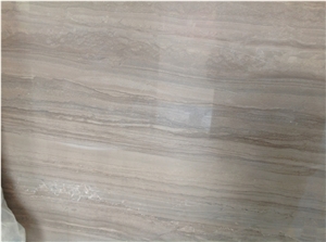 Light Wood Grain Marble Slabs & Tiles Coffee Wooden Natural Stone
