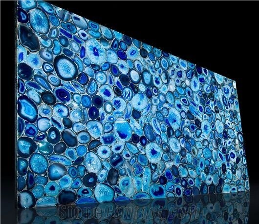 Blue Onyx Tile&Slabs., Blue Onye Tile Onyx