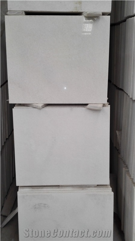 Beautiful Shanxi Crystal White Marble Tiles & Slabs, China White Marble