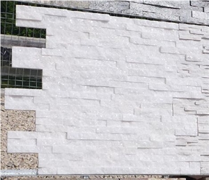 Nice White Culture Wall Stone, Crystal White Marble Cultured Stone