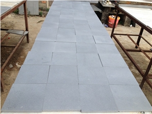 Light Grey Bluestone Honed Surface Floor Paving Tiles, Blue Stone , Light Basalt Grey Bluestone Slabs & Tiles