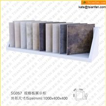 SG057---Simple marble tile display rack
