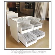 SG082---Drawer ceramic tile stone display rack