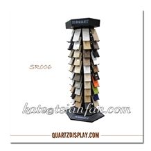 Sr006 - Quartz Stone Display Rack in Showroom