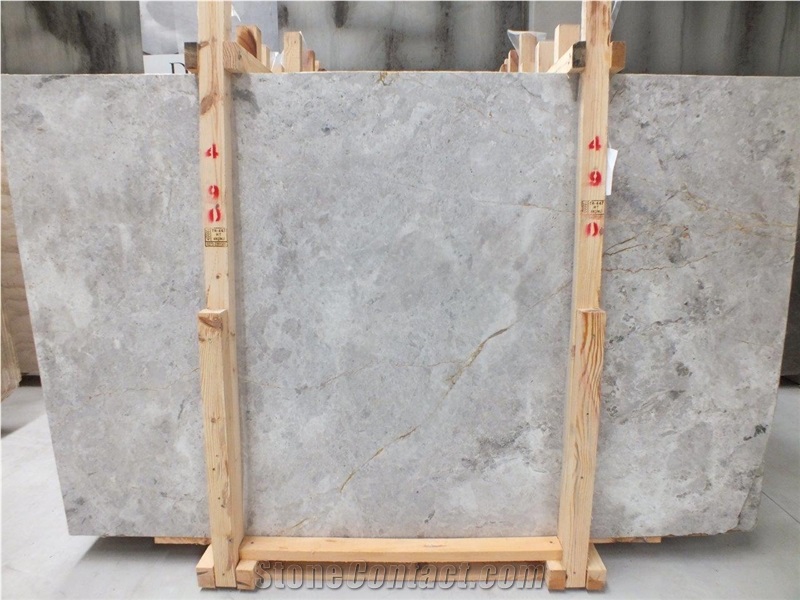 Tundra Light Blue Marble Wall & Floor Tiles, Grey Marble Turkey Tiles