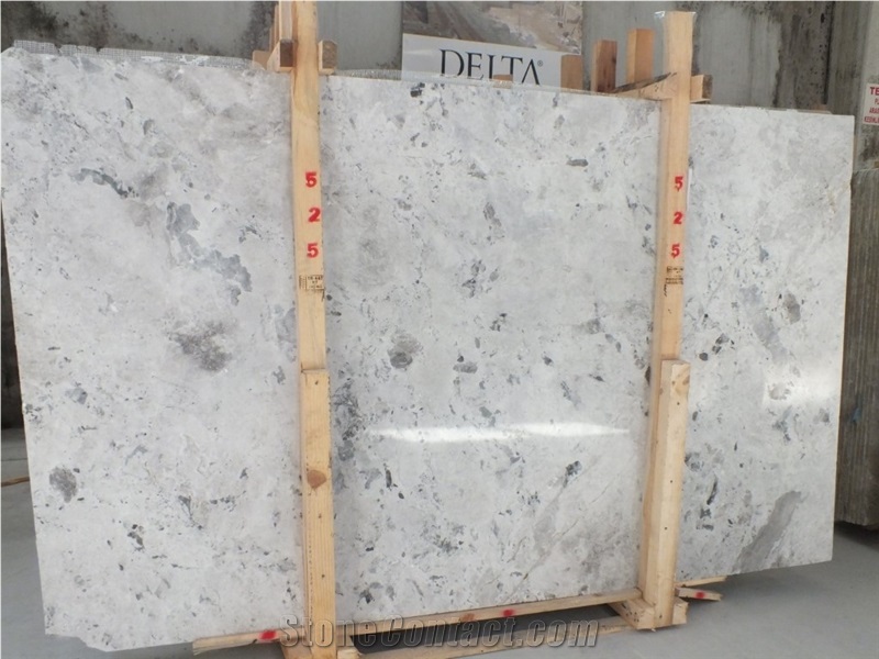 Tundra Light Blue Marble Wall & Floor Tiles, Grey Marble Turkey Tiles