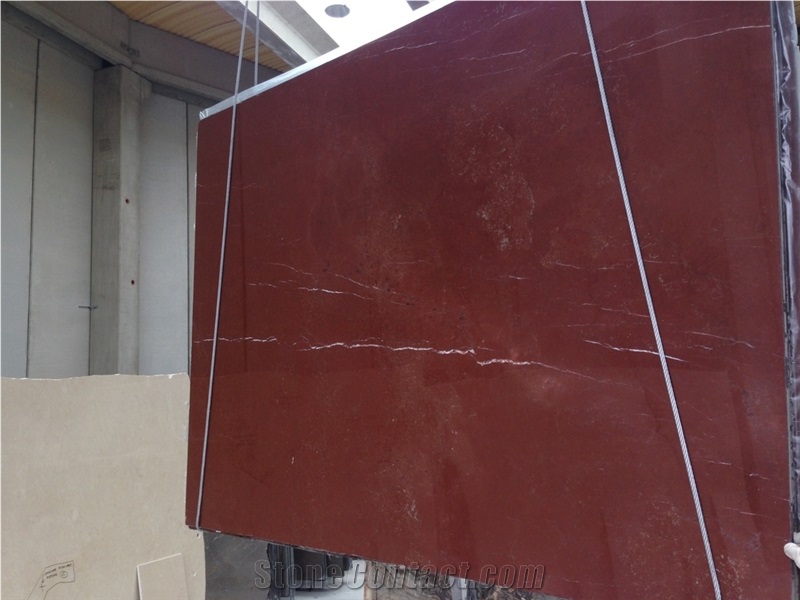 Red Cervenilla Marble, Rosso Cait Red Marble Slabs & Tiles