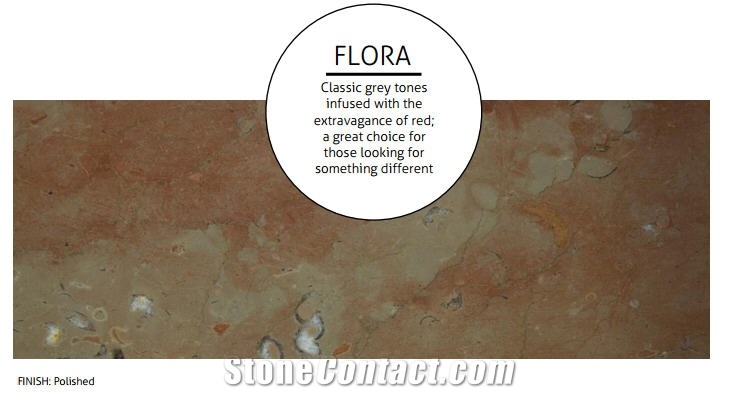 Rosato Grey Cervenilla, Flora Limestone Slabs & Tiles