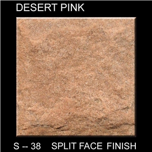 Desert Sandstone Flamed Tiles & Slabs, Pink Sandstone Floor Tiles, Wall Tiles
