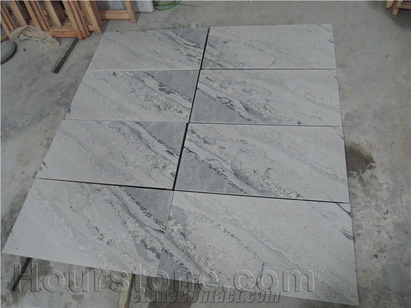 Chinese Venus Grey Granite Slabs & Tiles, Polished, Wall Covering, Floor Covering, Venus Gery Grey Granite