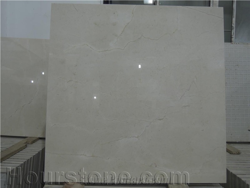 Crema Marfil Composite Tiles, Spain Beige Marble with Ceramic Tiles