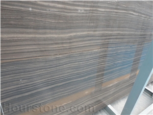 Obama Wood Brown Marble Stone Slabs & Tiles, Canada Brown Wood, Polished, Honed & Antique, Floor Covering