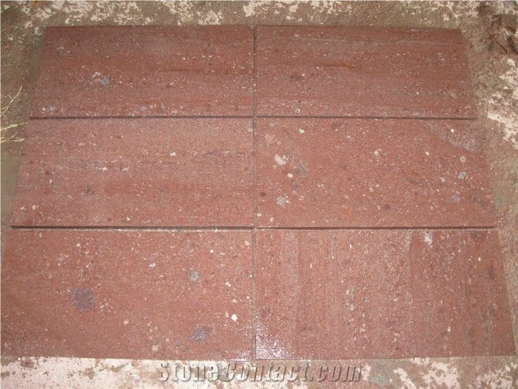 China Red Granite Porphyry Slabs & Tiles