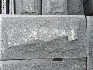 G654 Dark Grey Granite Mushroom Stone,Impala Black Natural Mushroom Stone for Wall Covering