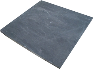 Black Slate Tiles & Slabs, China Black Slate Garden Floor Stepping Patio