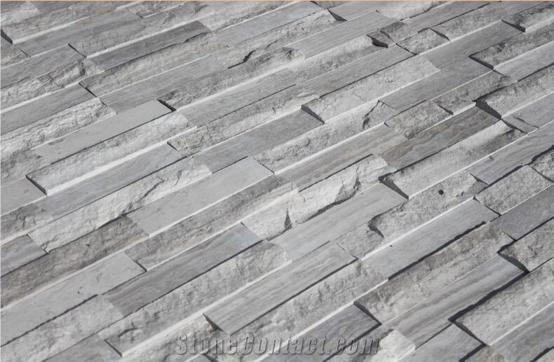 Chenille White Marble Stacker Cultured Stone Slabs & Tiles, China White Marble