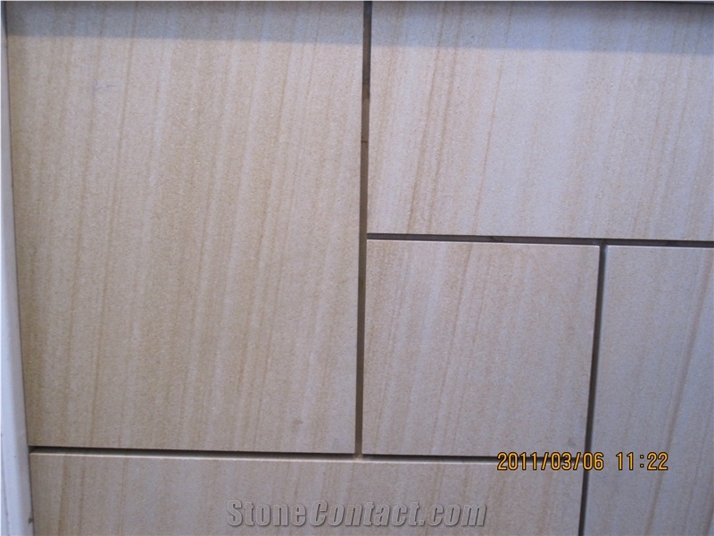 Elegant Sandstones Tiles for Flooring and Wall Cladding,Teakwood,, Wooden Sandstone Slabs & Tiles
