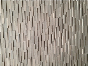 Hot Purple Wood Sandstone Stackstone Wall Cladding Tiles & Slabs