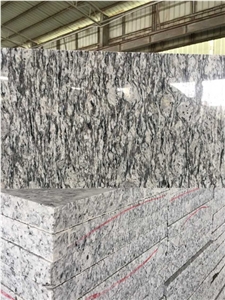 Hot White Wave Granite Slabs & Tiles, China White Granite