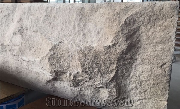 Moca Cream Beige Limestone Mushroom Stone Wall Cladding