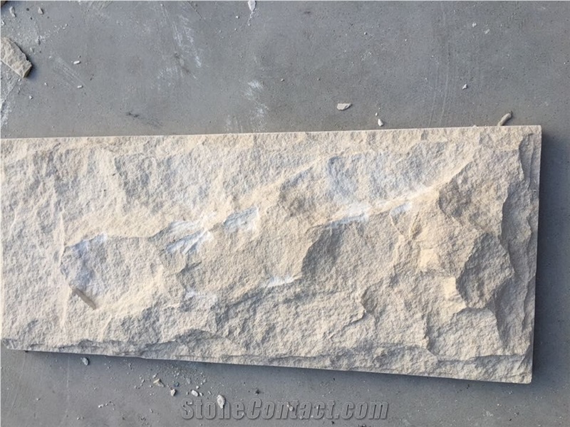 Moca Cream Limestone Mushroom Stone